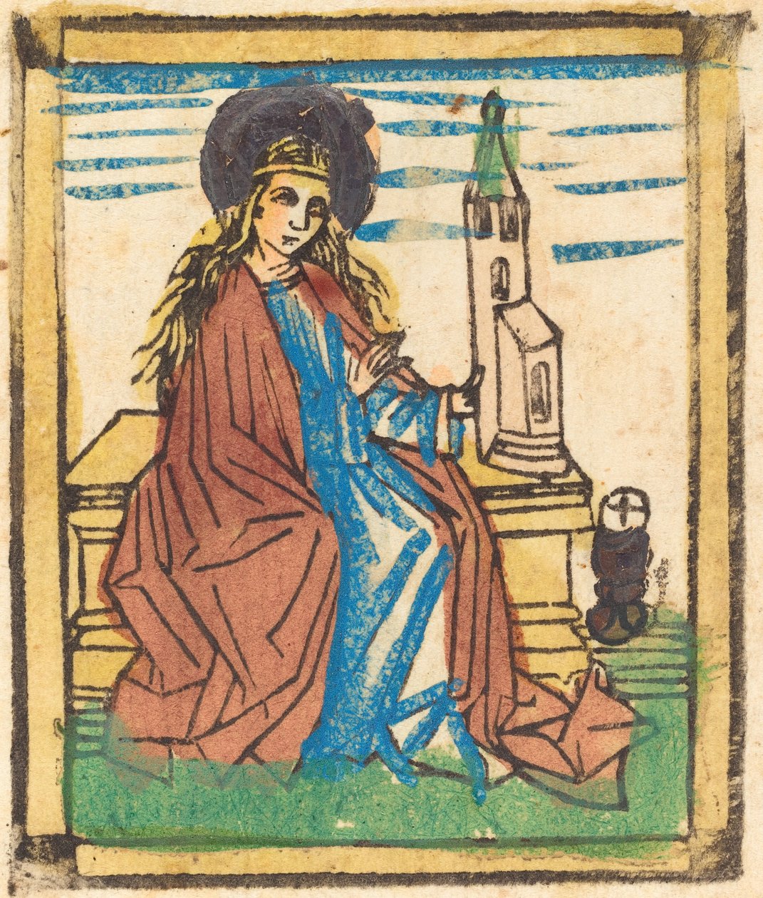 Saint Barbara by German 15th Century