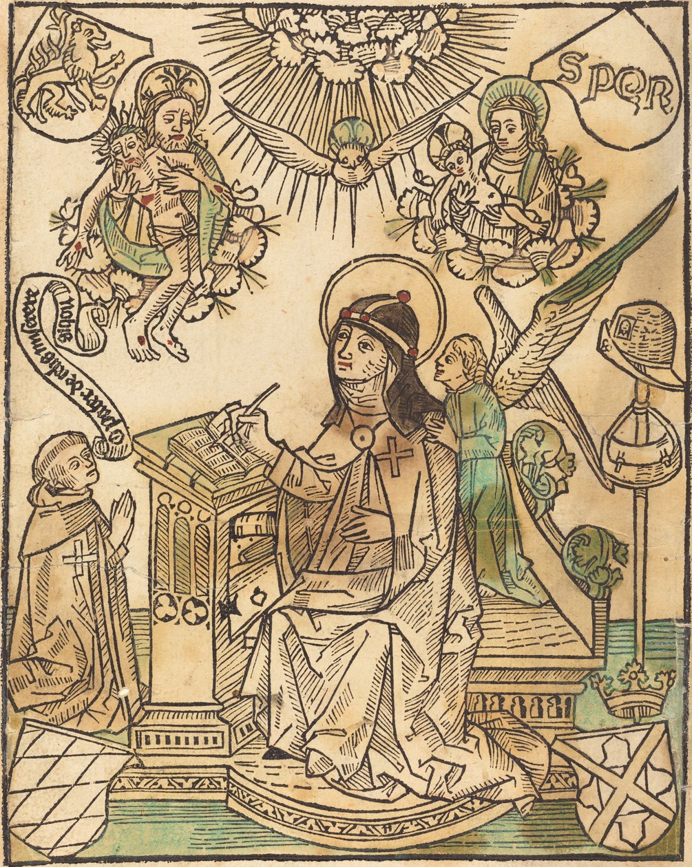 Saint Bridget by German 15th Century
