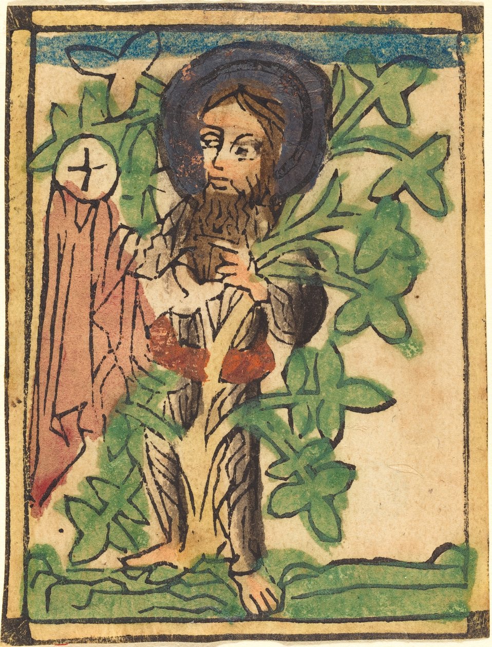 Saint Onuphrius by German 15th Century