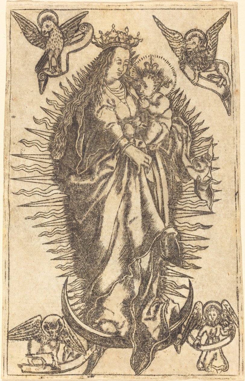 Madonna and Child by German 16th Century