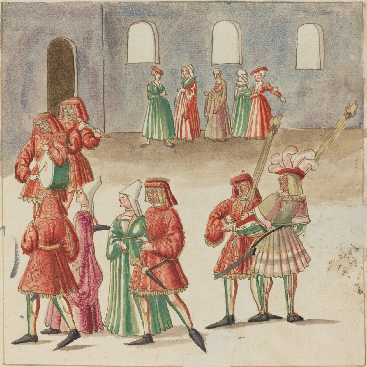 Masquerade by German 16th Century