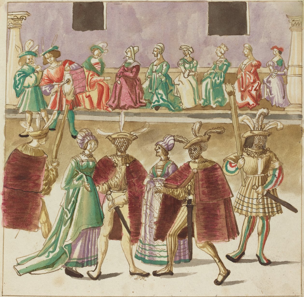 Masquerade by German 16th Century