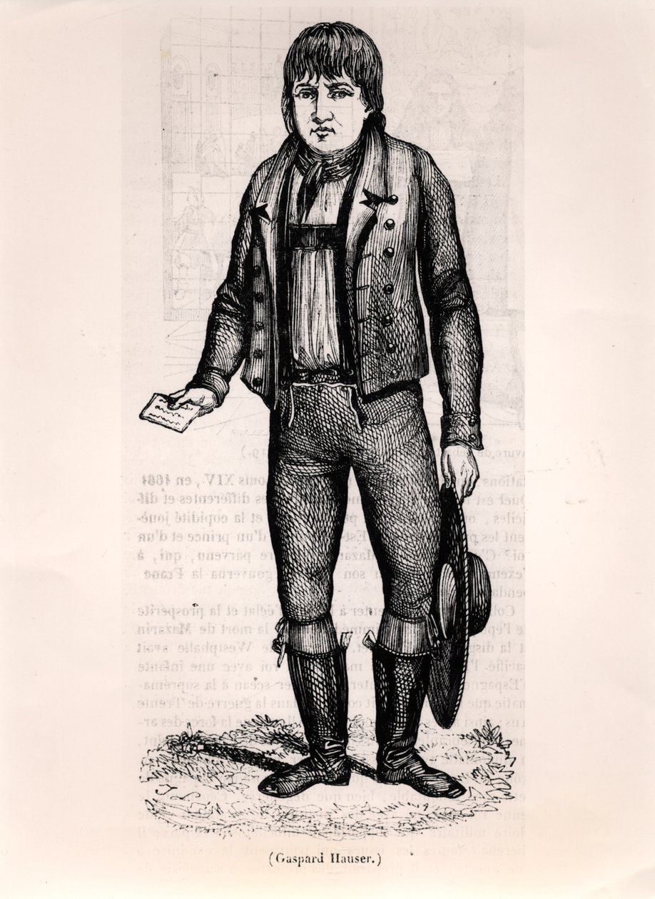 Caspar Hauser by German School