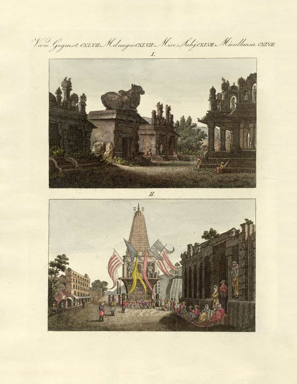 Indians curiosities by German School