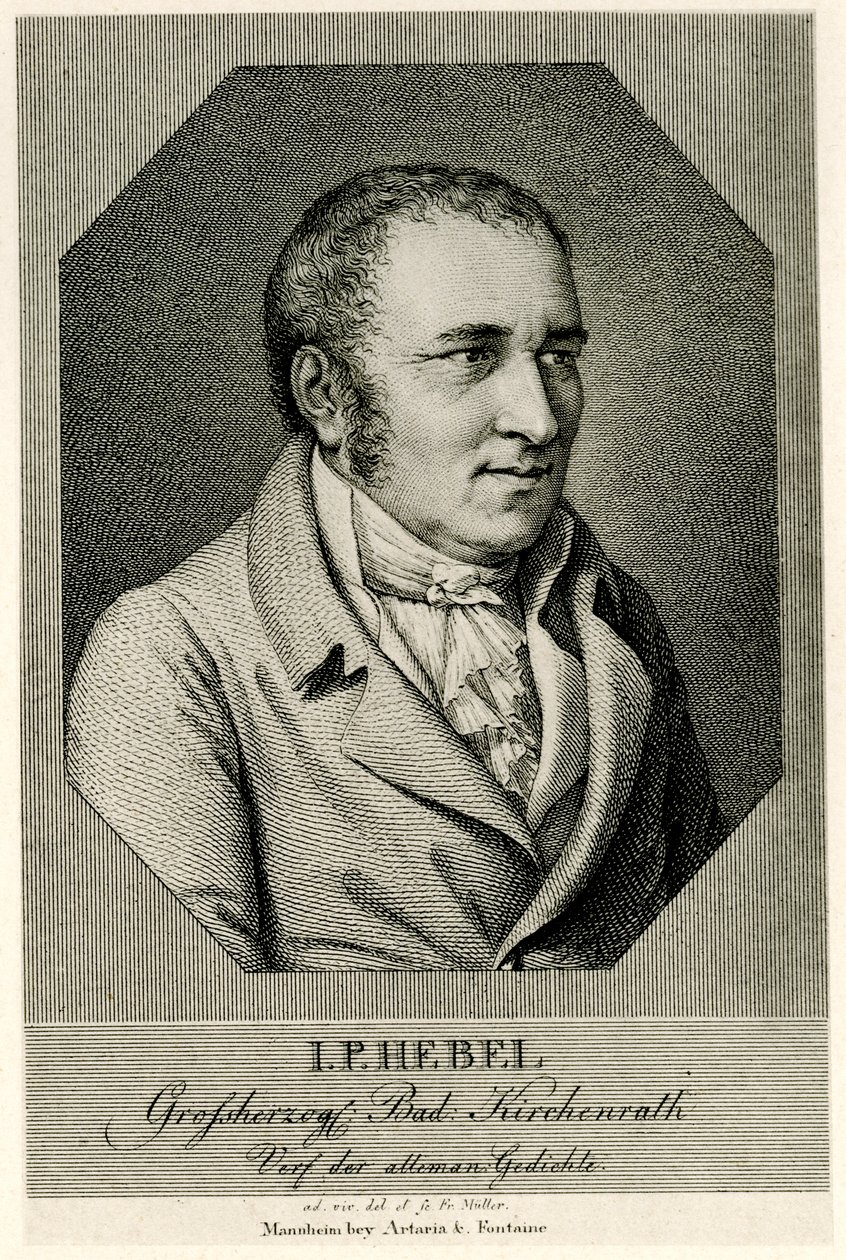 Johann Peter Hebel by German School