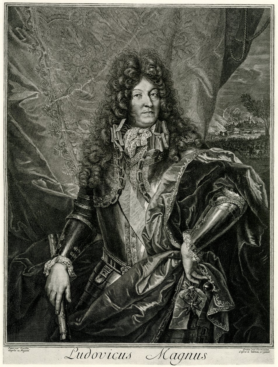 Louis XIV by German School