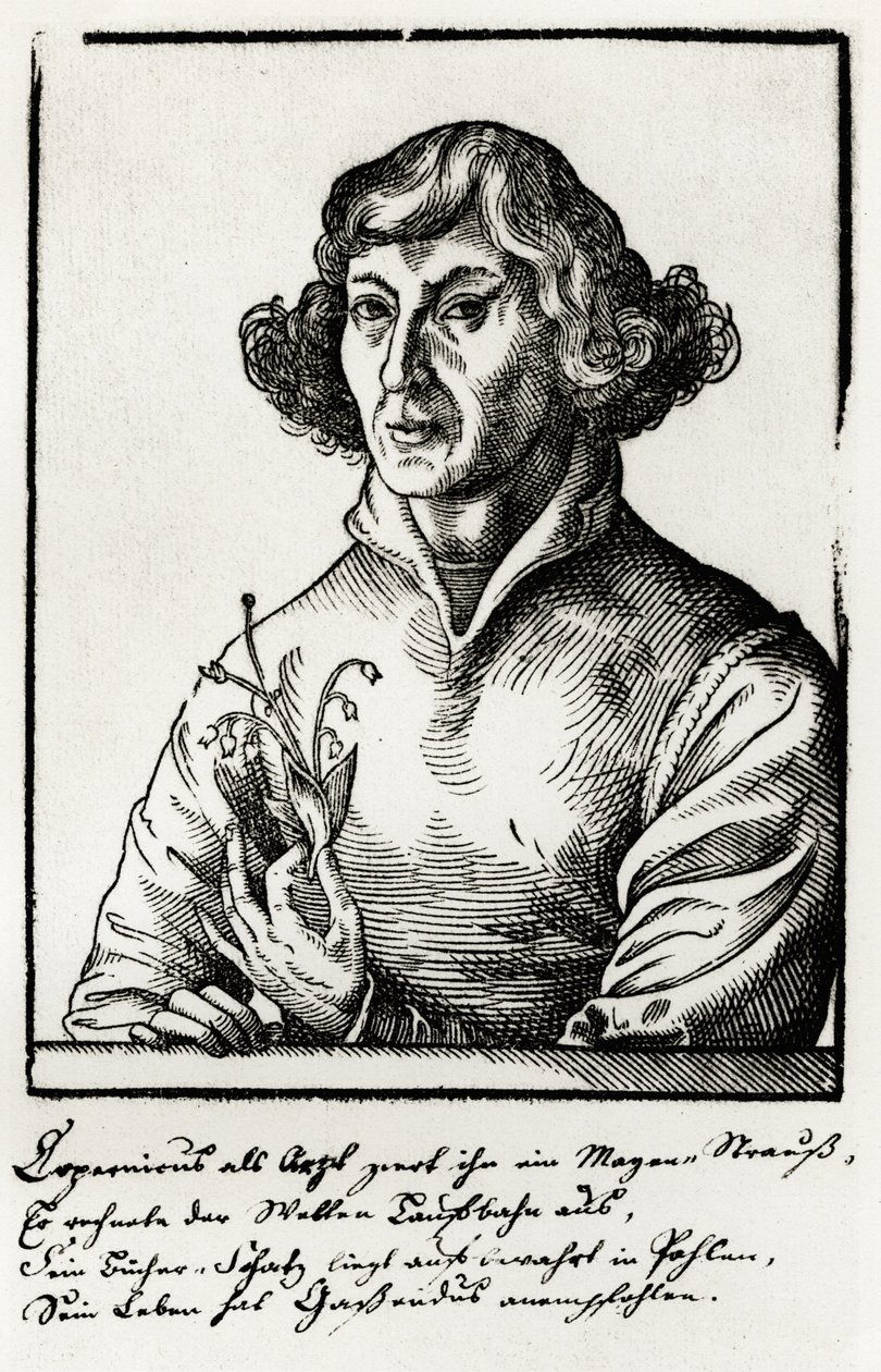 Nicolaus Copernicus by German School
