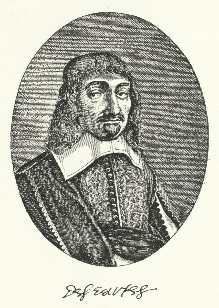 Rene Descartes, French philosopher by German School