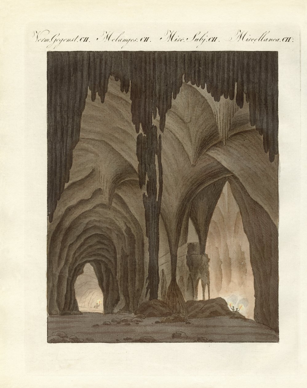Strange caves by German School