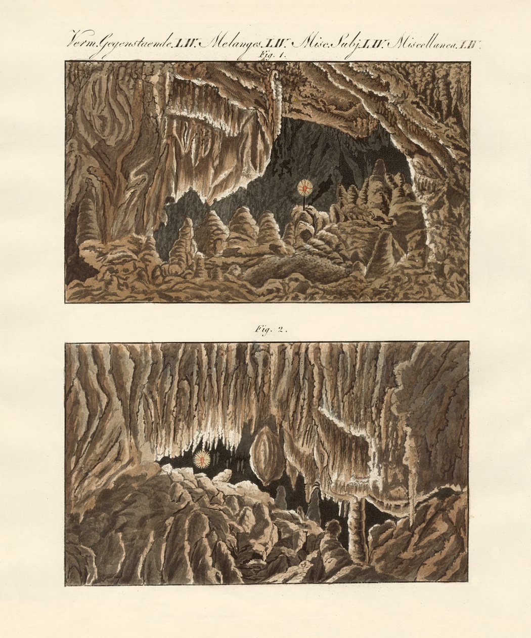 Strange Caves by German School