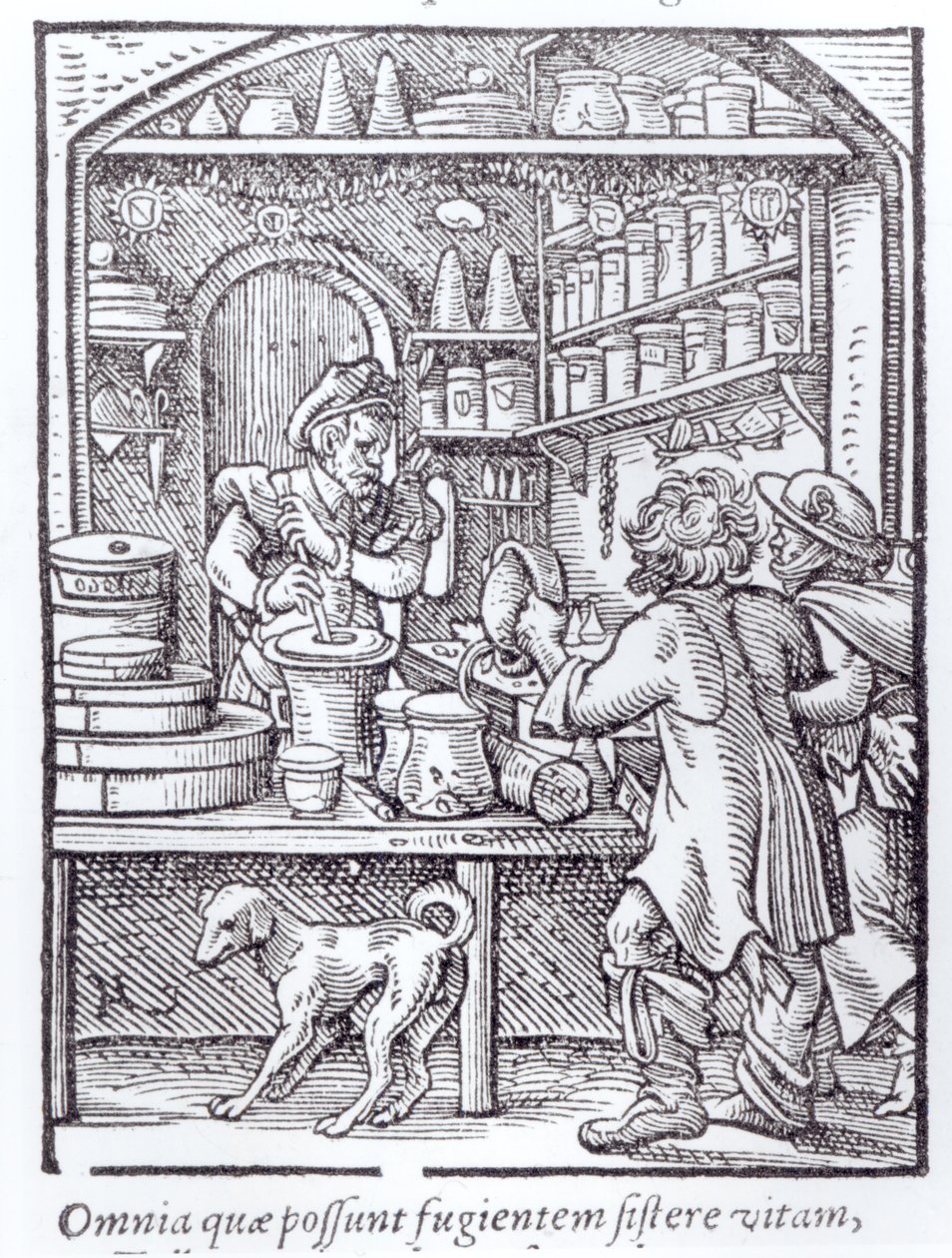 The Apothecary by German School