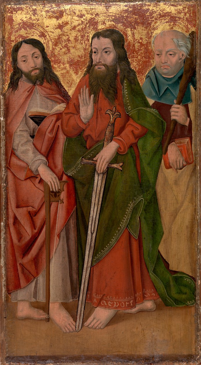 Three Apostles by German School