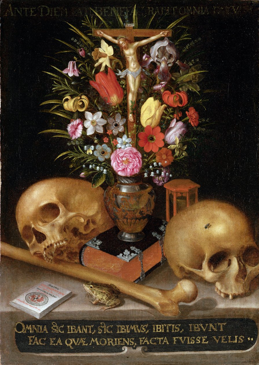 Vanitas Still Life by German School
