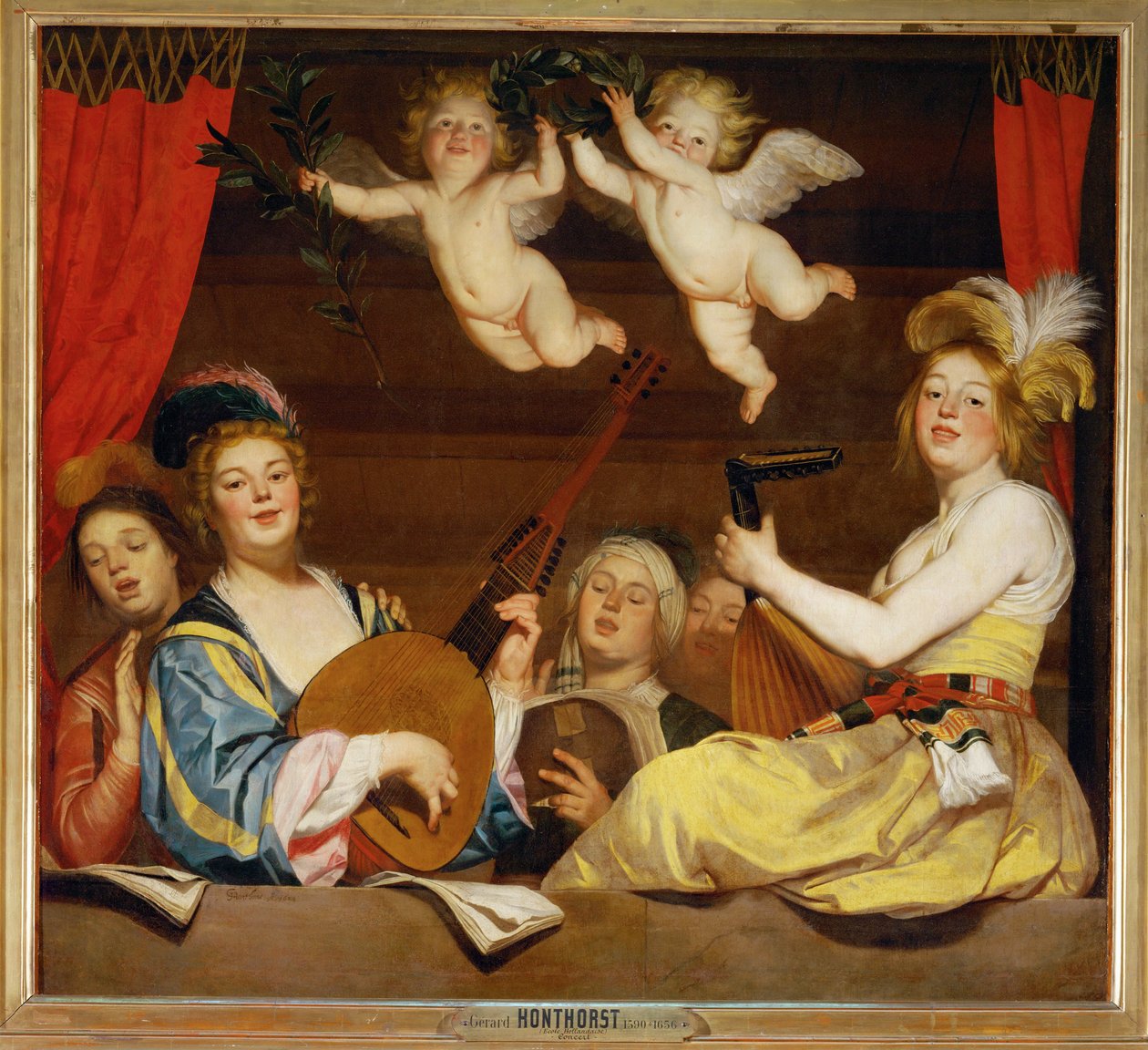 The Concert by Gerrit van Honthorst