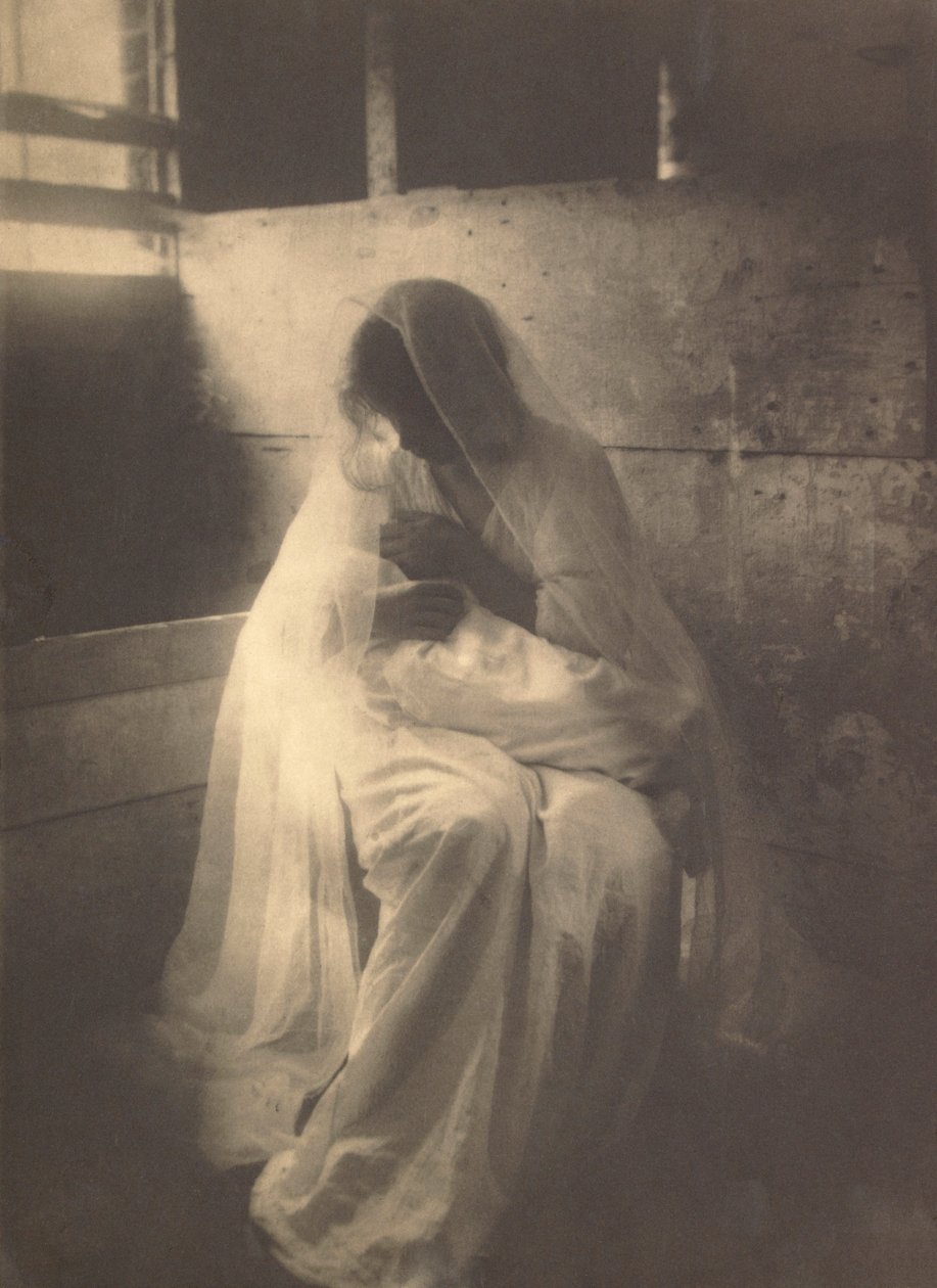 The Manger by Gertrude Käsebier