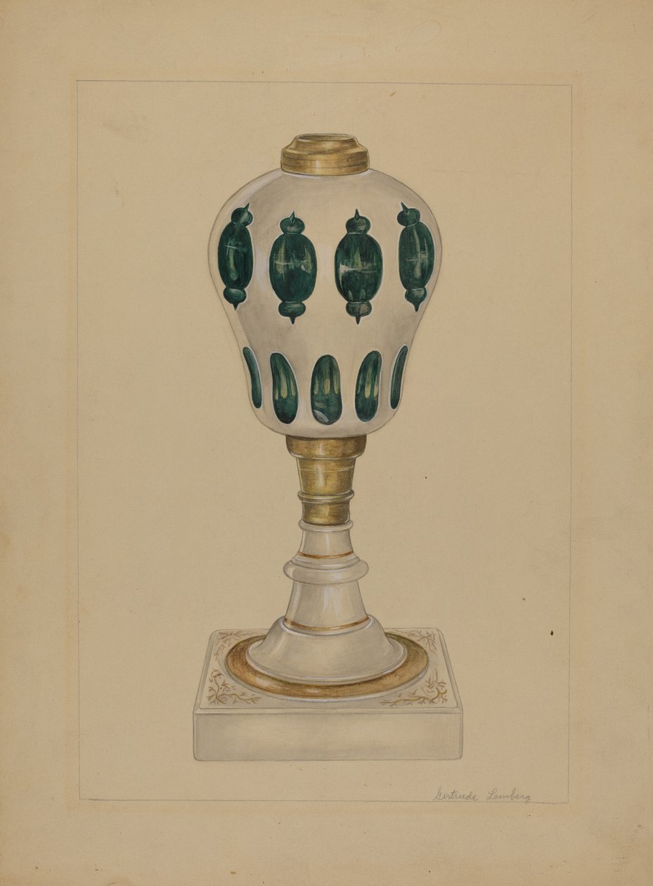 Lamp, c. 1936 by Gertrude Lemberg