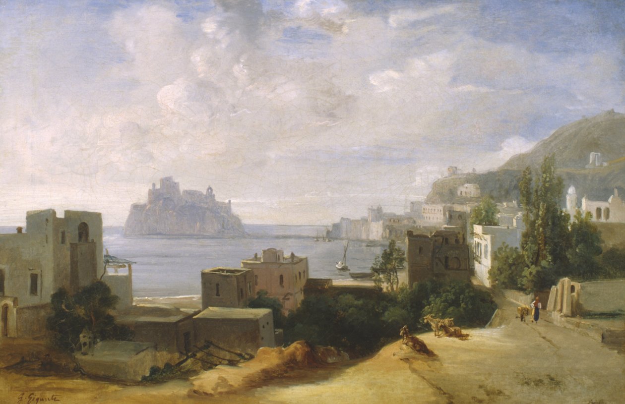 Coast of Ischia by Giacinto Gigante