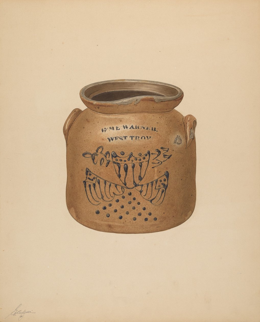 Pot, 1941 by Giacinto Capelli