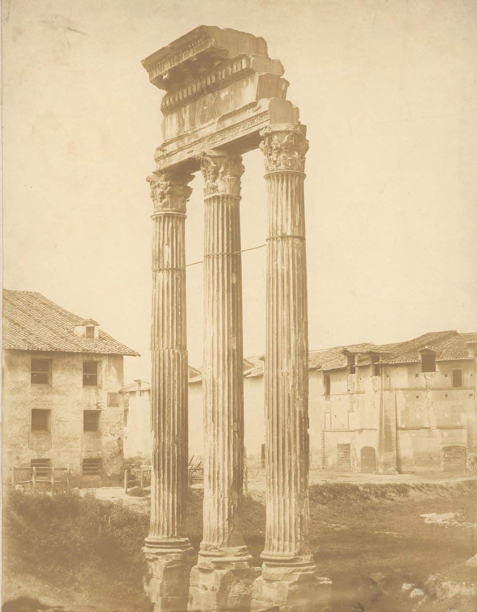 Roman Ruins by Giacomo Caneva.