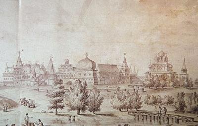 The Palace at Kolomenskoye by Giacomo Quarenghi