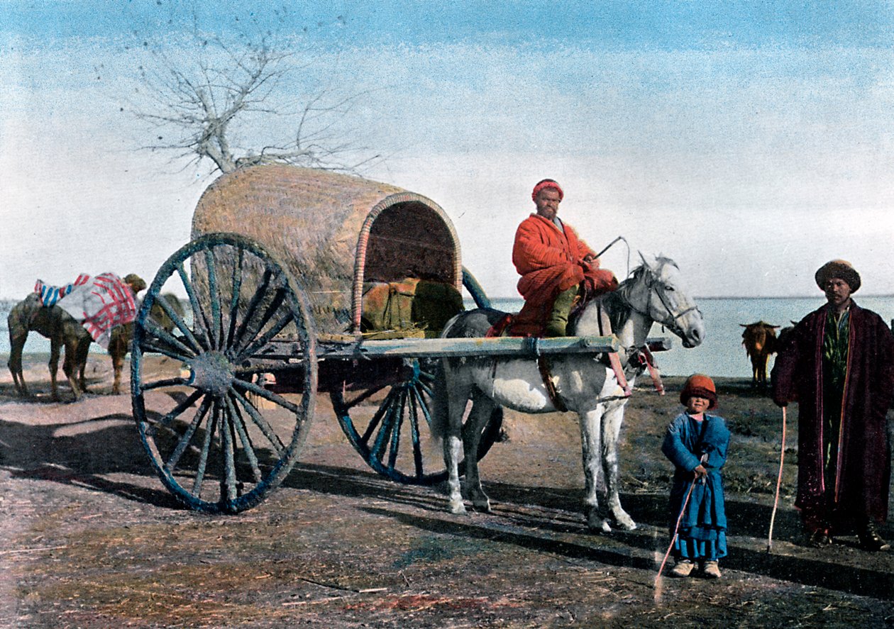 Bukhara Wagon, Uzbekistan by Gillot