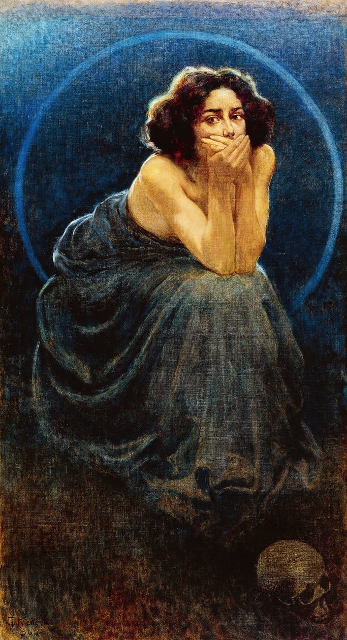 The Silence by Giorgio Kienerk