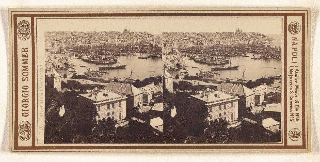 Panorama (Genoa) by Giorgio Sommer