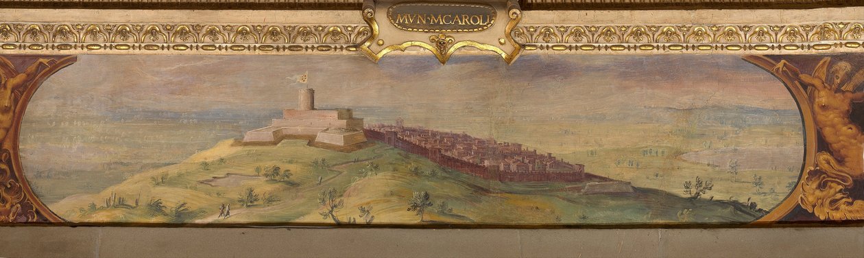 View of Montecarlo by Giorgio Vasari