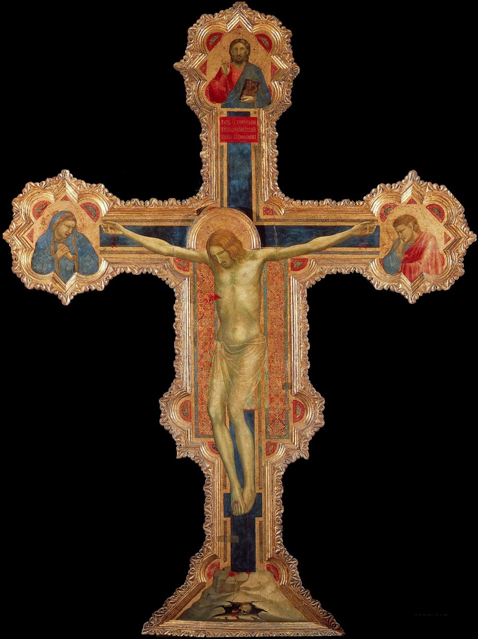 Crucifix c. 1317 by Giotto di Bondone