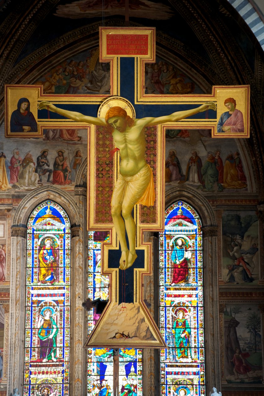 The Crucifixion by Giotto di Bondone