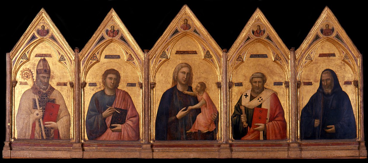 Badia Polyptych by Giotto di Bondone