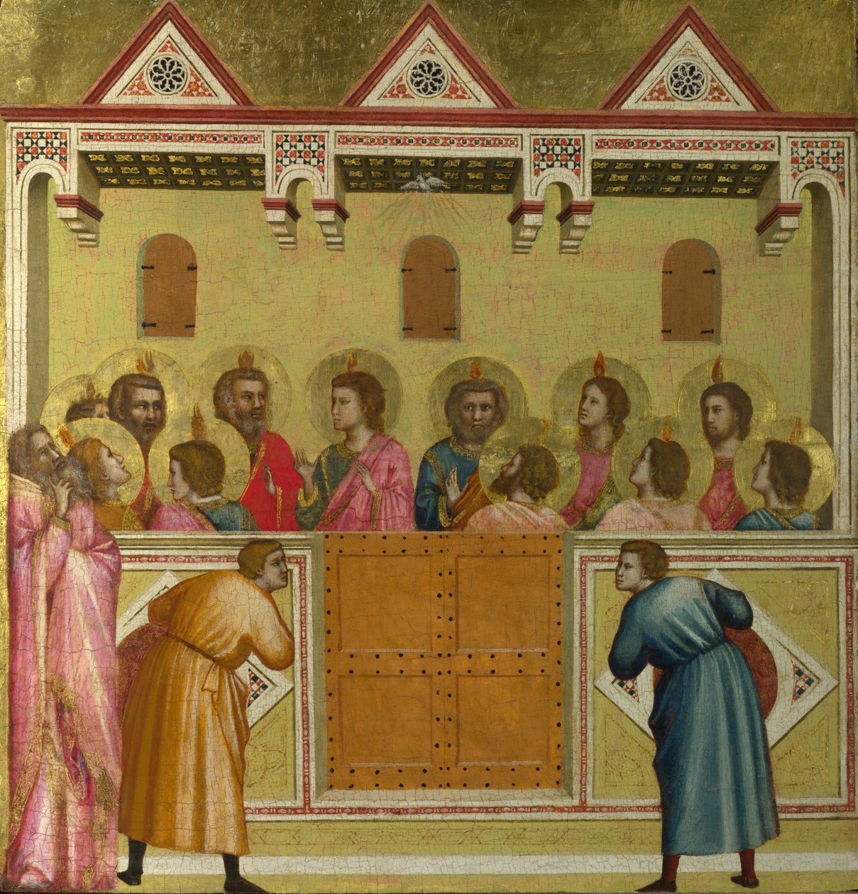 The Pentecost by Giotto di Bondone