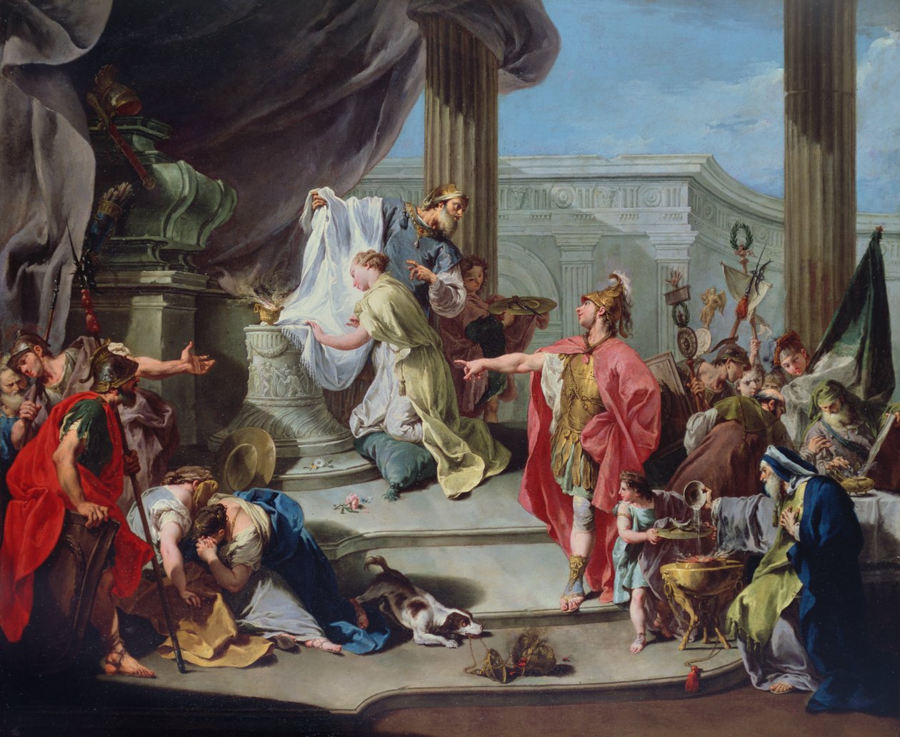 The Sacrifice of Polyxena, 1737 by Giovanni Battista Pittoni