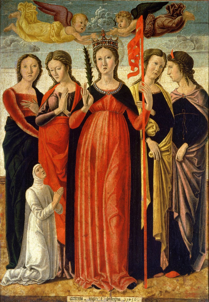 St. Ursula and Four Saints by Giovanni Bellini