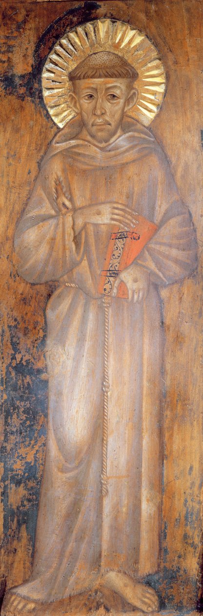 Portrait of St. Francis, c.1285 by Giovanni Cimabue