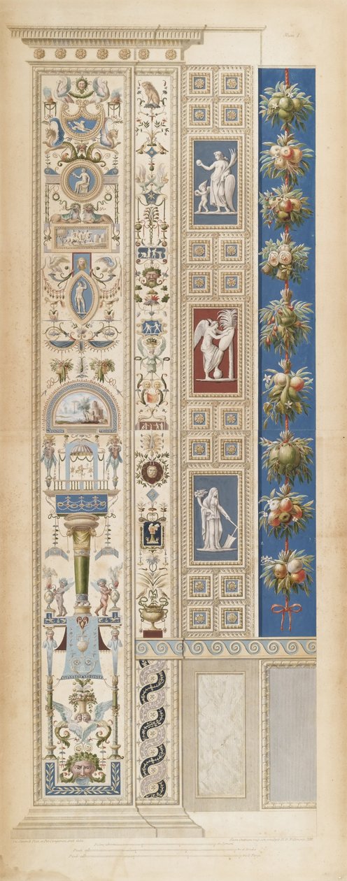 Plate I from Loggie di Rafaele nel Vaticano by Giovanni Ottaviani