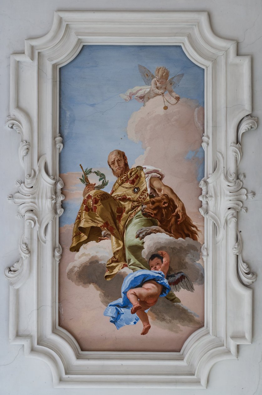 Valour by Giovanni Battista Tiepolo