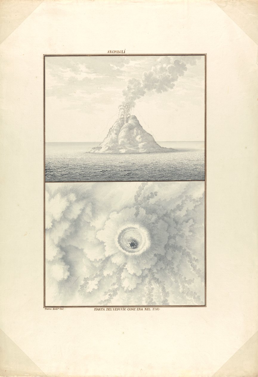 Stromboli by Giovanni Battista Borra