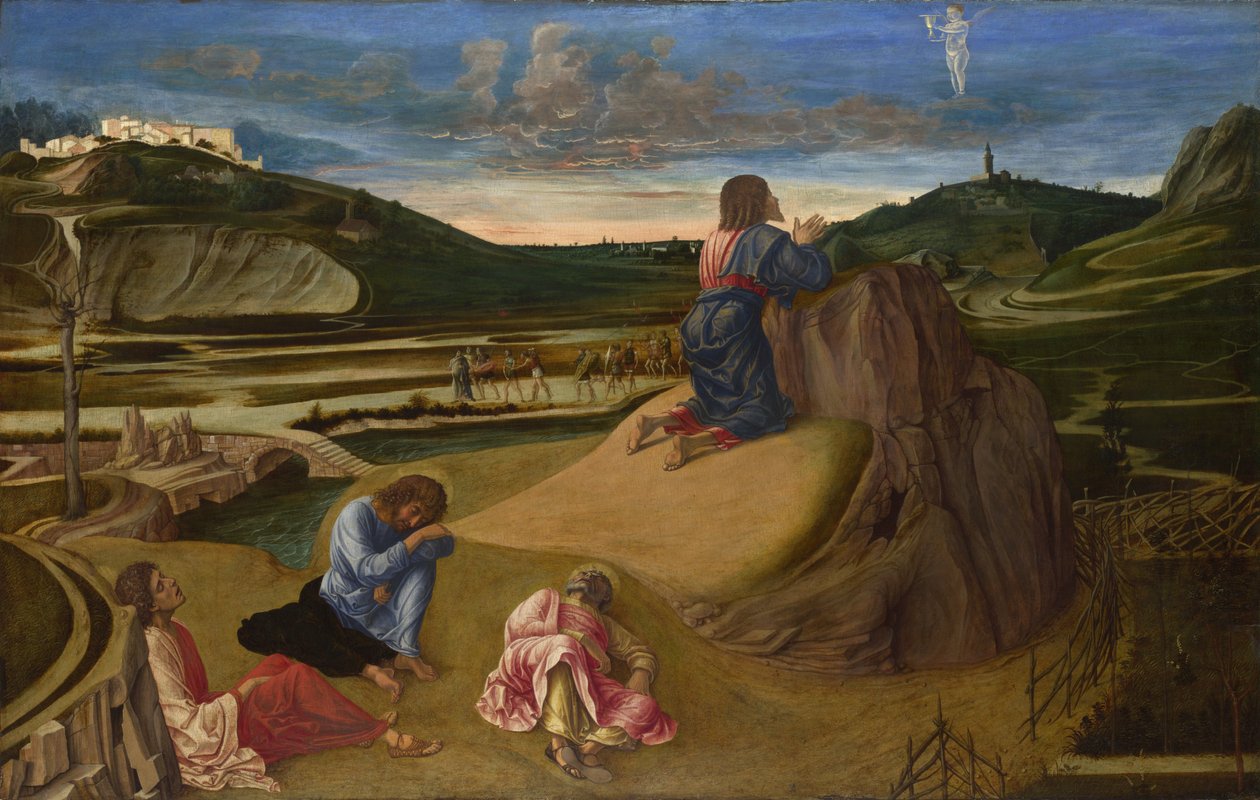 The Agony in the Garden, ca 1465 by Giovanni Bellini