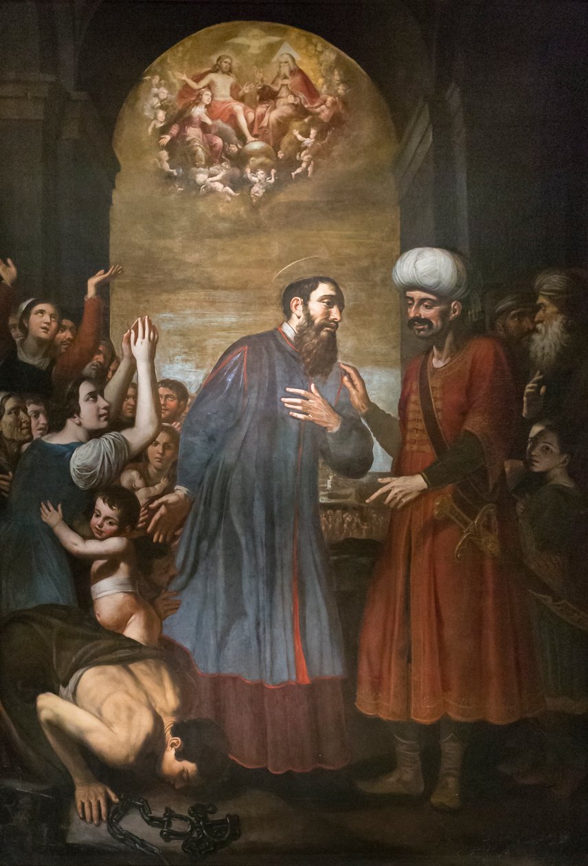 Saint Paulinus Frees the Slave by Giovanni Bernardino Azzolini