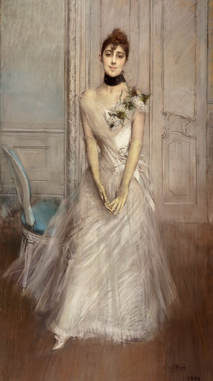 Portrait of Emiliana Concha de Ossa by Giovanni Boldini