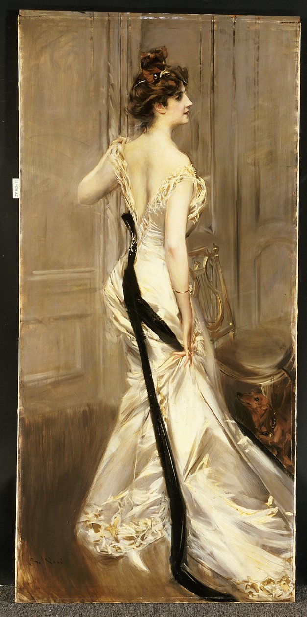 The Black Sash by Giovanni Boldini