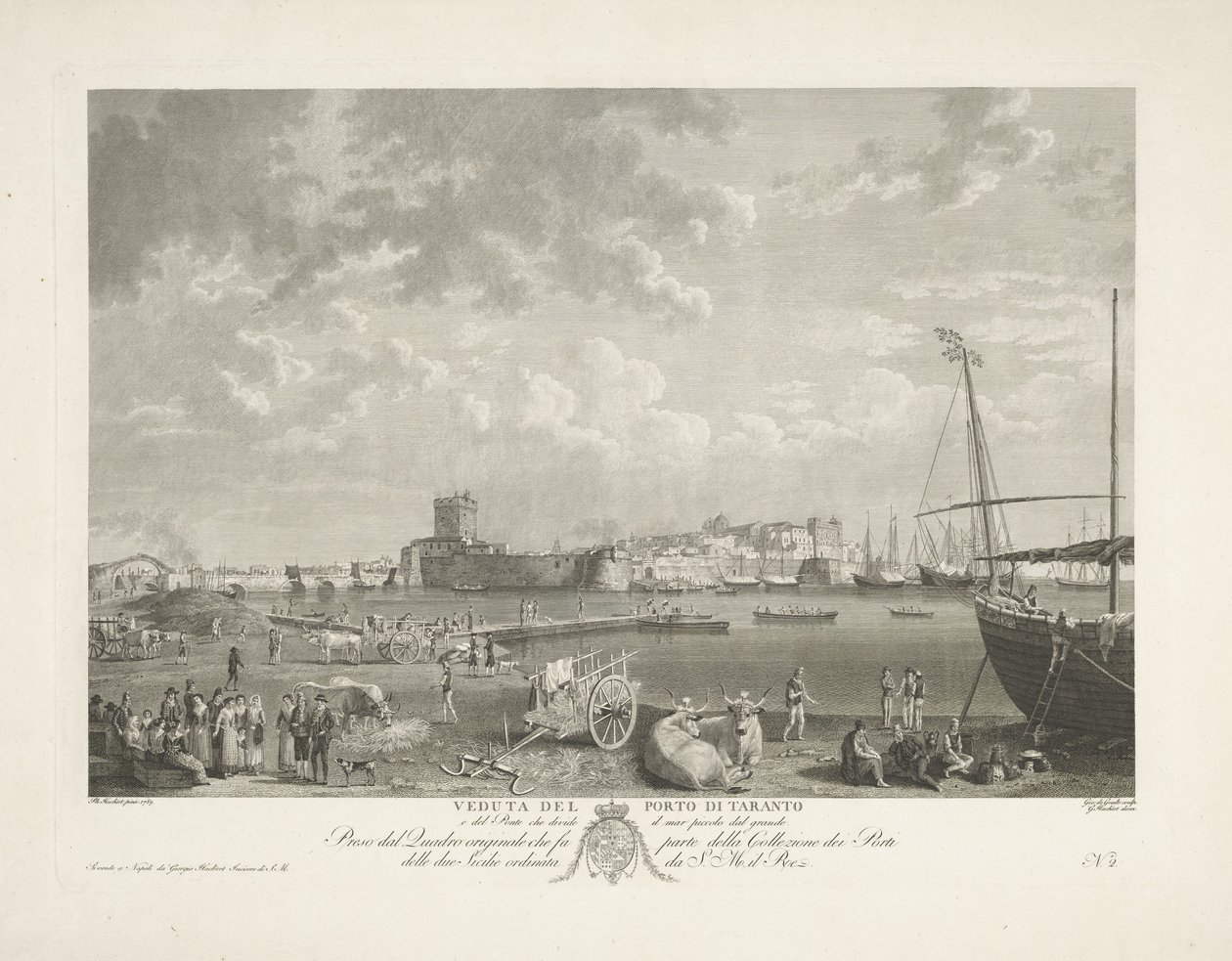 Port of Taranto by Giovanni de Grado