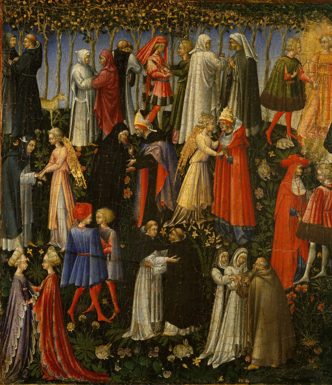 Paradise by Giovanni di Paolo