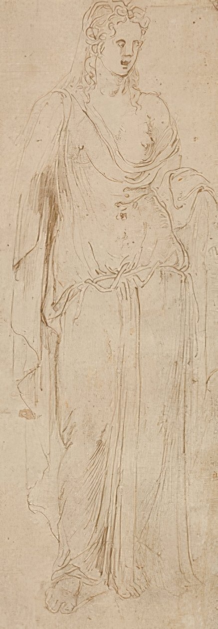 Standing Figure by Girolamo da Carpi