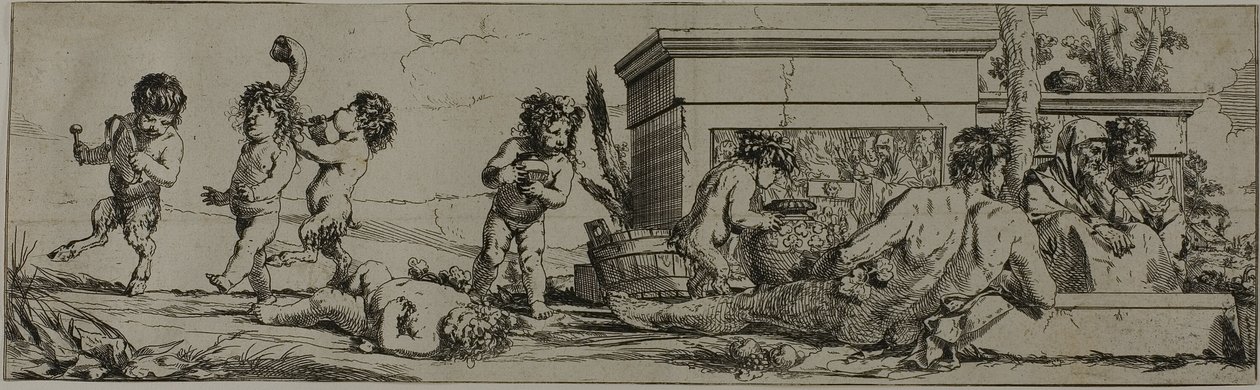 Bacchanal by Giulio Carpioni
