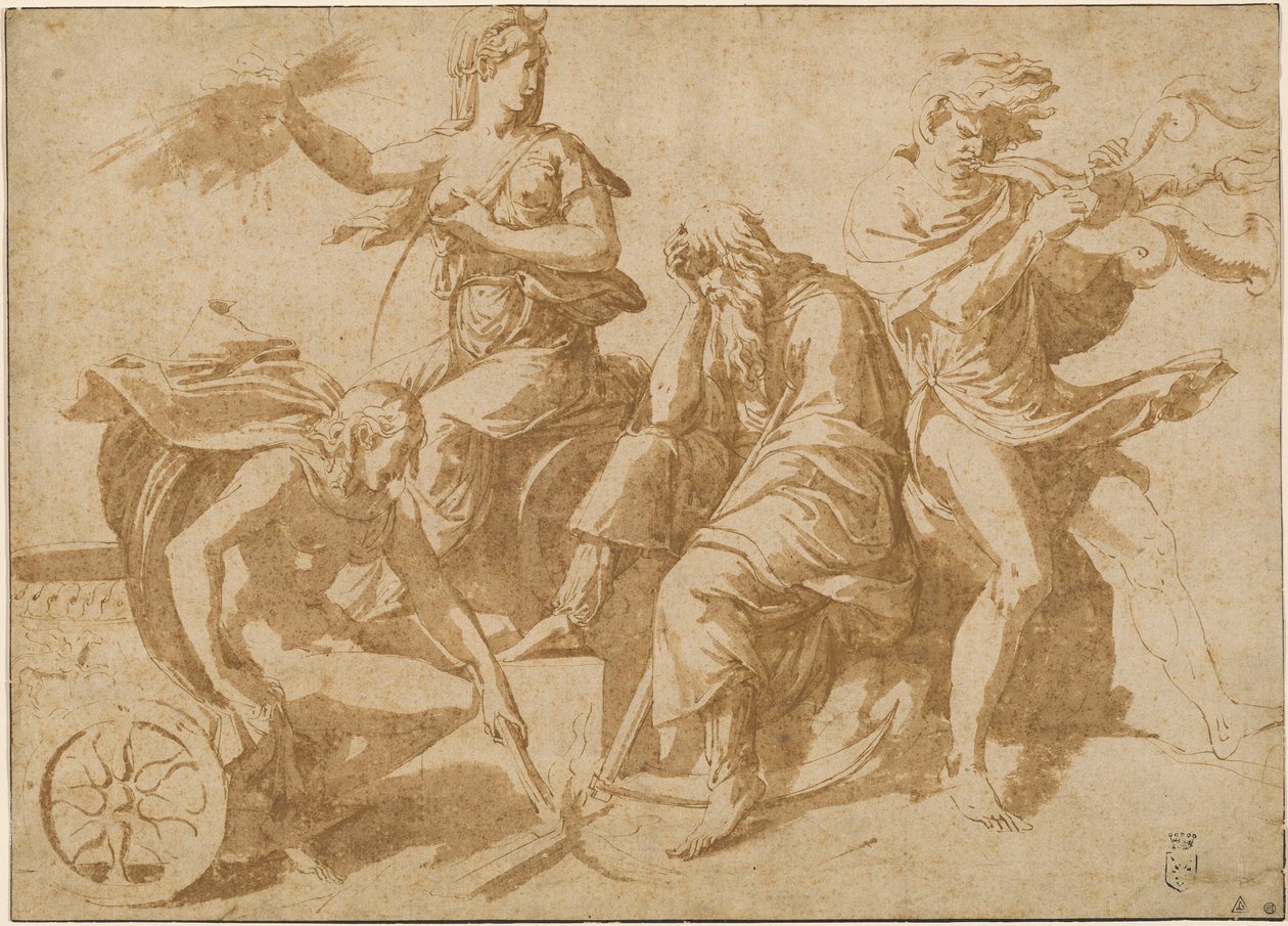 The Four Elements by Giulio Romano