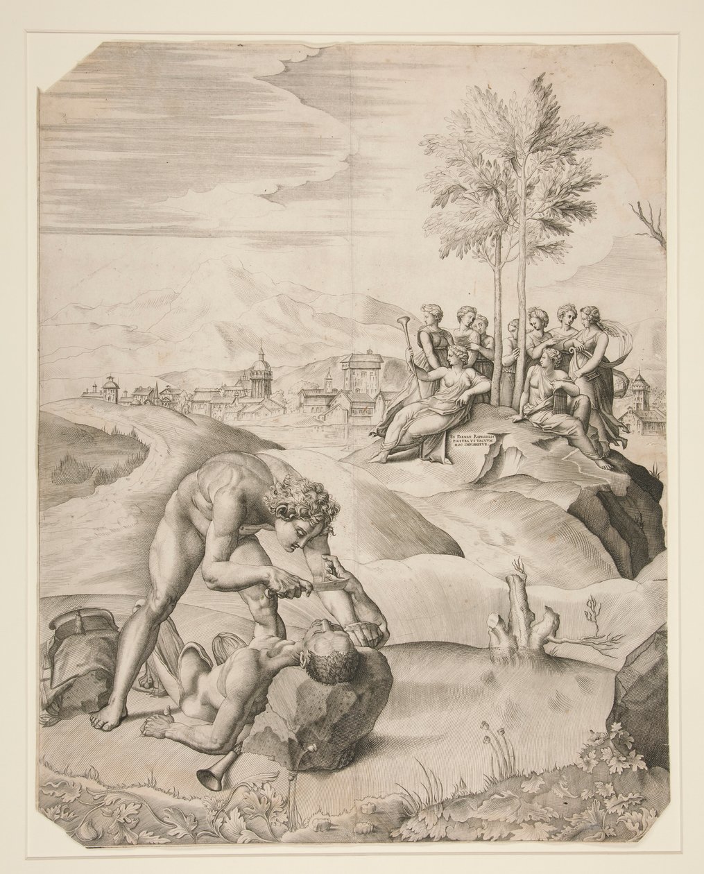 Flaying of Marsyas by Giulio Sanuto