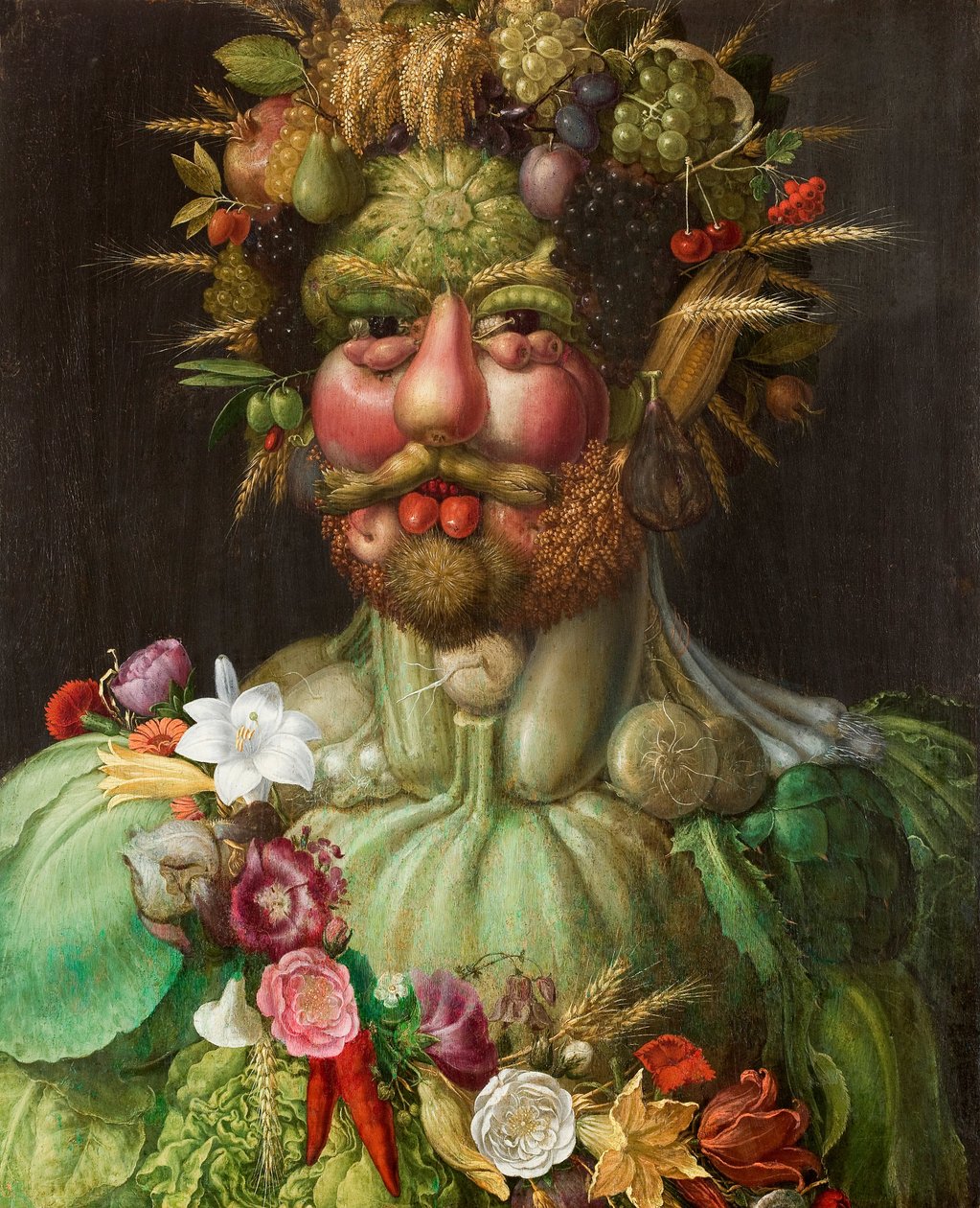 Rudolf II of Habsburg as Vertumnus by Giuseppe Arcimboldo