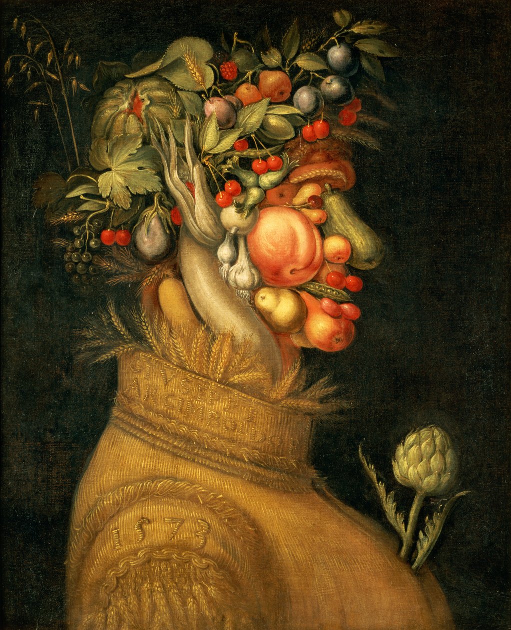 Summer, 1573 by Giuseppe Arcimboldo